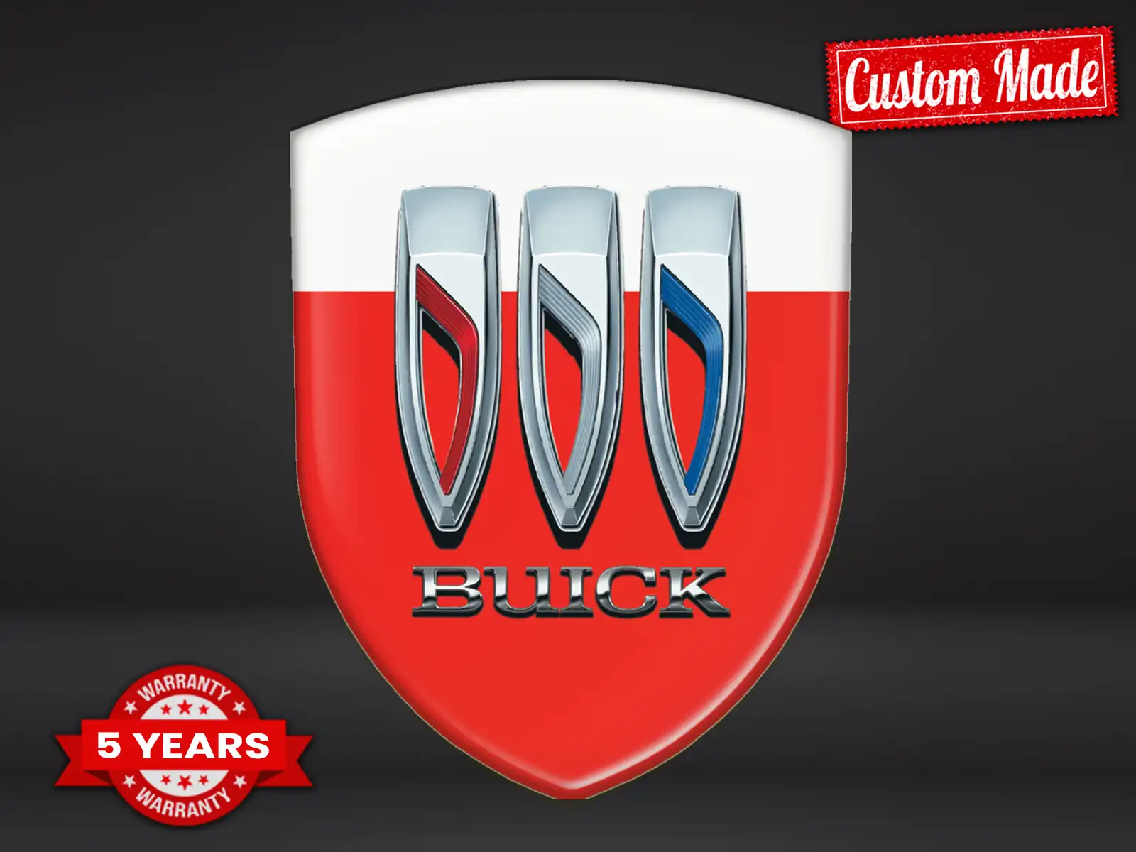 Buick Vinyle Auto Sur Mesure Résistant Sport Luxe